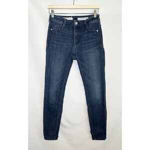 Pilcro and the Letterpress Anthro High Rise Denim Leggings Blue Jeans Women's 27